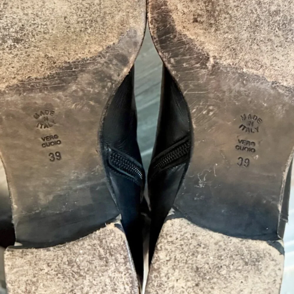 Italian Leather Boots - Picture 9 of 11